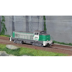 R37 HO41107 Locomotive diesel BB 63789, SNCF, livrée FRET, dépôt Lyon-Vaise Rail 37 - R37 R37_HO41107 - 3