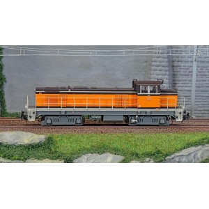 R37 HO41112 Locomotive diesel BB 63926, SNCF, livrée Orange, dépôt Villeneuve Rail 37 - R37 R37_HO41112 - 2