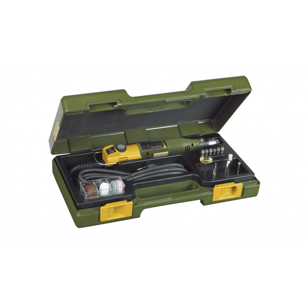 Micromot 230/E - Coffret Perceuse 80W max 22000 tr/min avec 34 outils Proxxon Proxxon PRX-28430 - 1