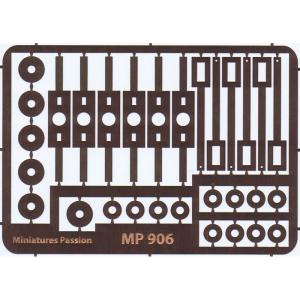 MP906 Lamelles de contact pour voitures Corail LS Models / Model World (3 paires) DP2C - Distri Model MP906 - 1