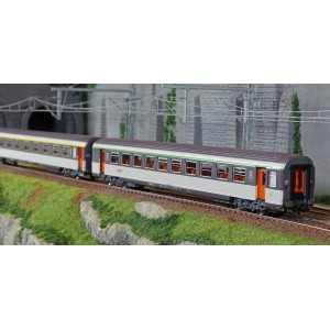 Piko 97309 Set 2 voitures voyageurs Corail VU, 1ère classe, 2ème classe, SNCF Piko Piko_97309 - 4