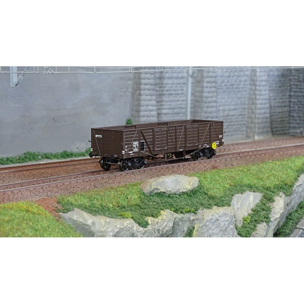 Ree Modeles WB786 Wagon TP Tombereau, brun, SNCF, ep. IIIa Ree Modeles WB-786 - 1