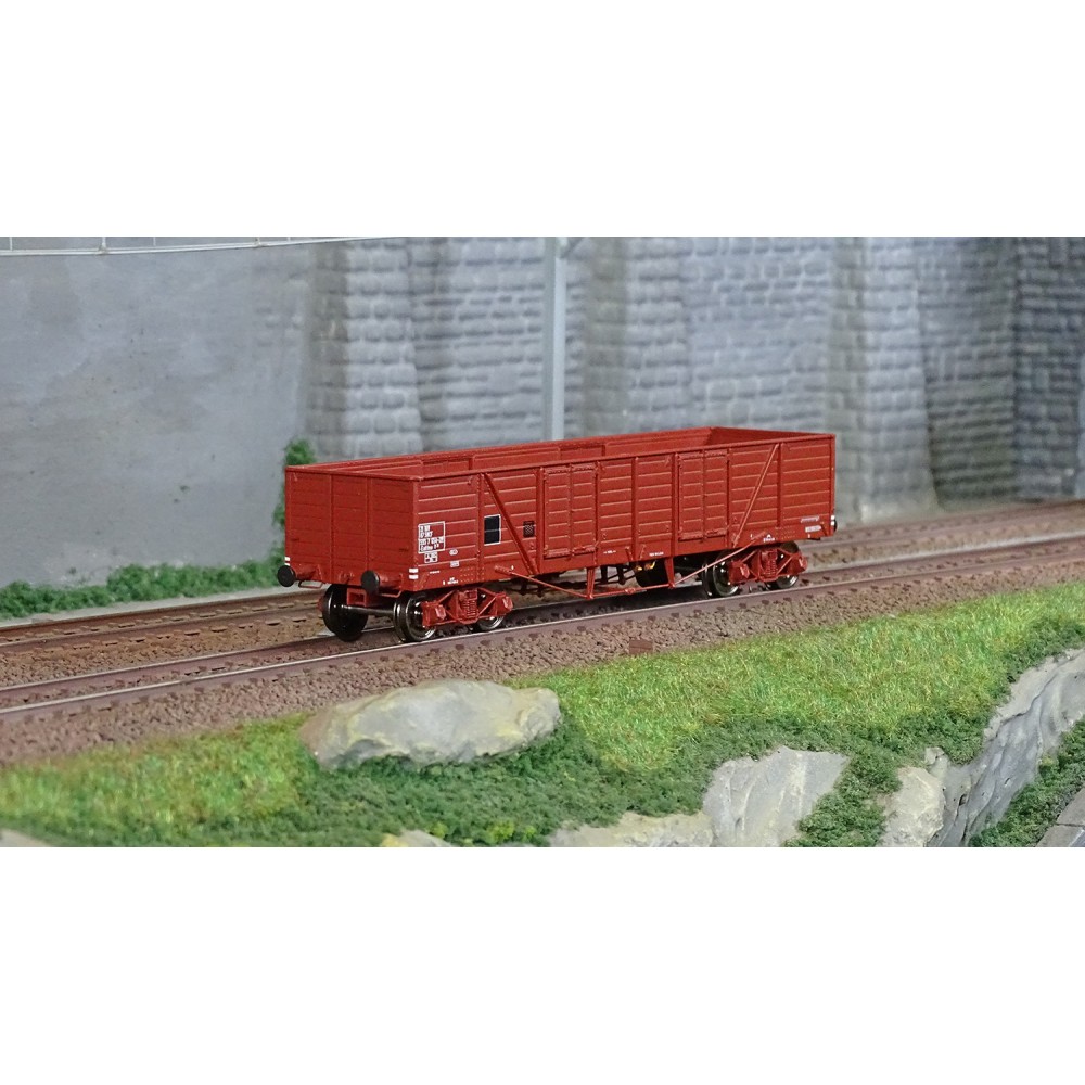 Ree Modeles WB790 Wagon TP Tombereau, brun, SNCF, ep. IV Ree Modeles WB-790 - 1