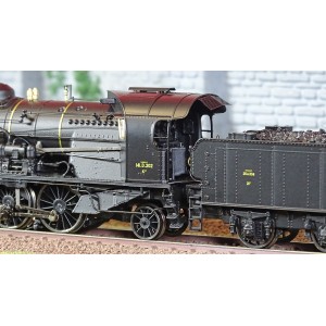 Ree Modeles MB159 Locomotive à vapeur 5-141 D 202, SNCF, Noire, Veynes Ree Modeles MB-159 - 4