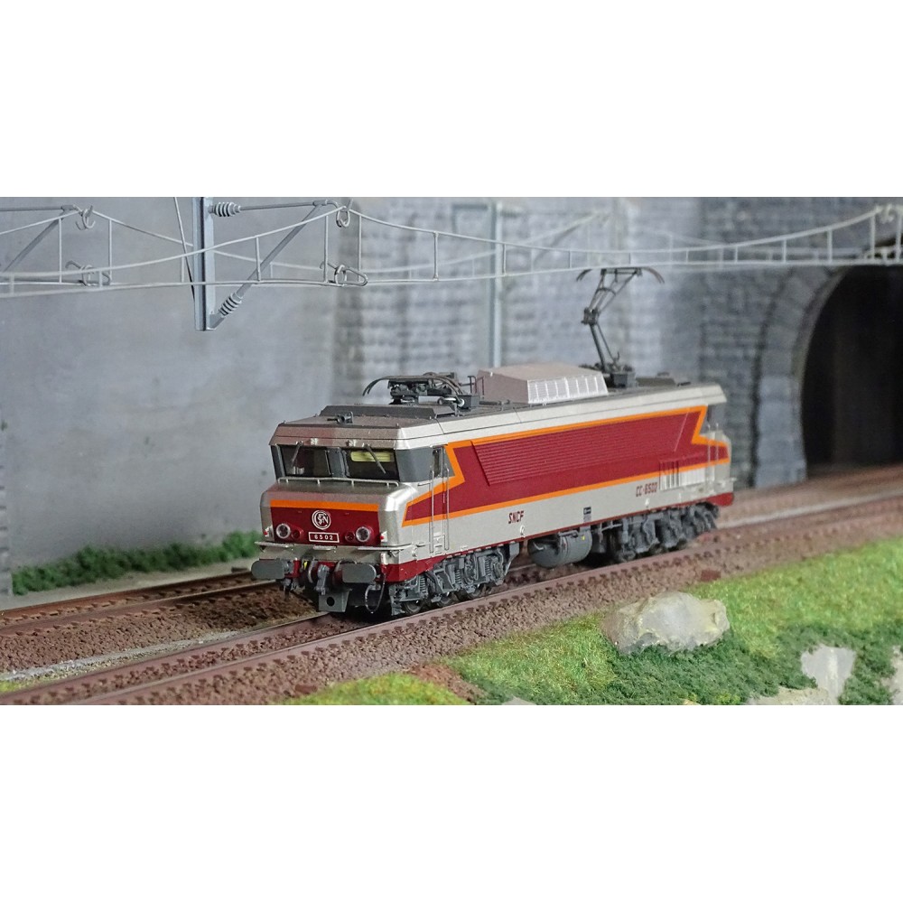 Ls Models 10320S Locomotive électrique CC 6502 SNCF, Arzens origine, logo Beffara, Digital sonore Ls models Lsm_10320S - 1
