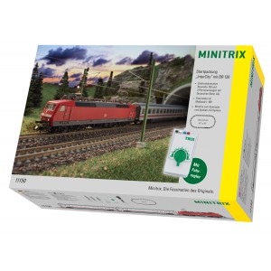 MiniTrix 11150 Coffret de départ train voyageurs avec série 120 électrique, DB AG, échelle N Trix Trix_11150 - 2