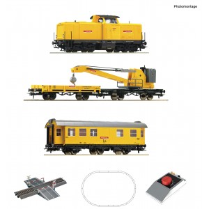 Roco 5100002 Coffret de départ locomotive diesel série 212, avec train grue, DB AG Roco Roco_5100002 - 1