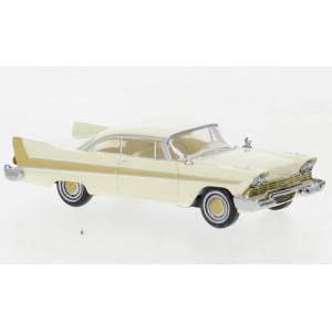 Brekina 19677 Plymouth Fury, beige / doré, 1958 Sai Sai_19677 - 1