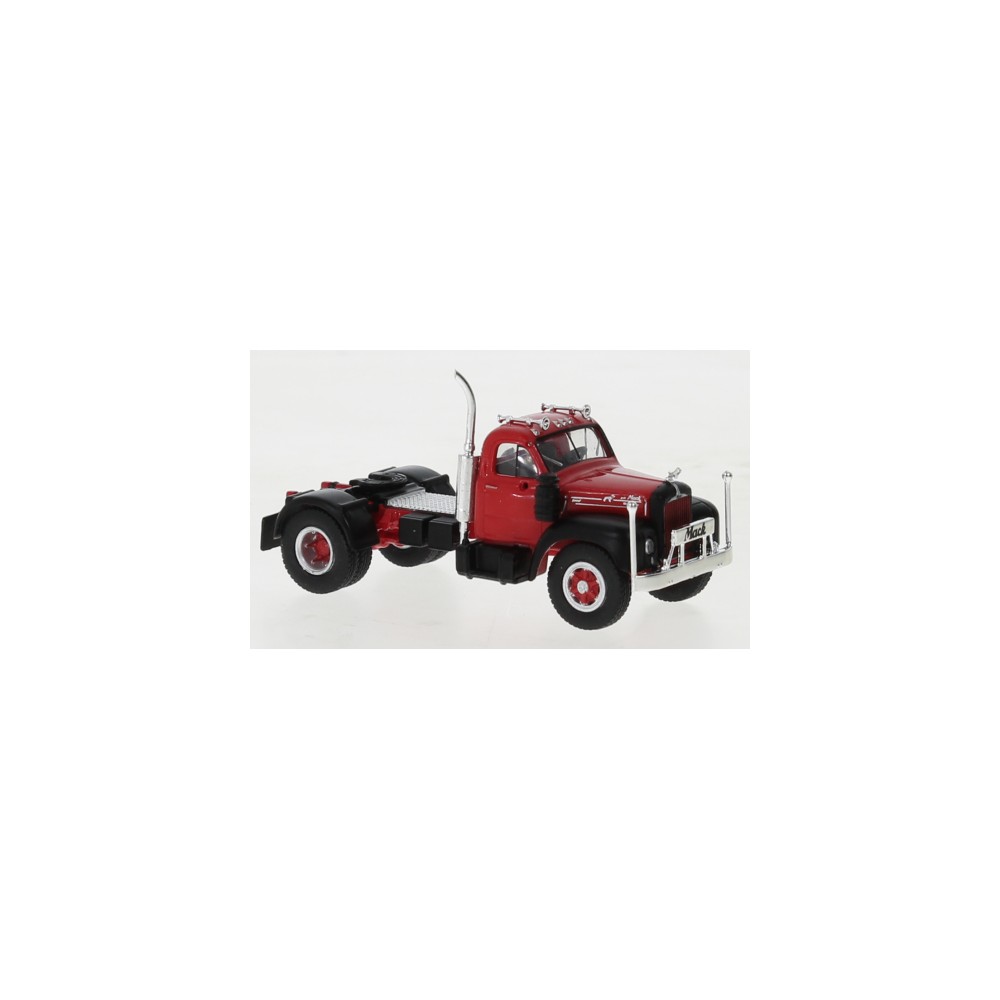 Brekina 85975 Camion Tracteur Mack B 61, rouge / noir Sai Sai_85975 - 1