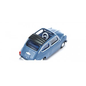 Wiking 009906 Fiat 600, bleu brillant , toit ouvert Sai Sai_009906 - 2