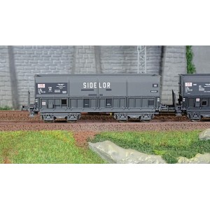 Ls Models 31111 Set de 2 wagons Trémies DMH, SIDELOR et WENDEL SIDELOR Ls models Lsm_31111 - 3