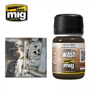 Peinture WASH Intérieur 35ml Mig AMMO - MIG Jimenez A.MIG-1003 - 1