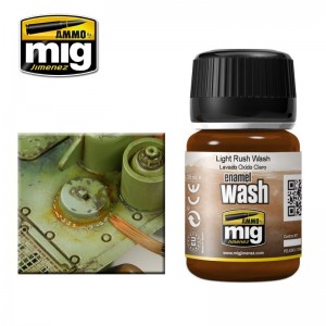 Peinture WASH Rouille Claire 35ml Mig AMMO - MIG Jimenez A.MIG-1004 - 1