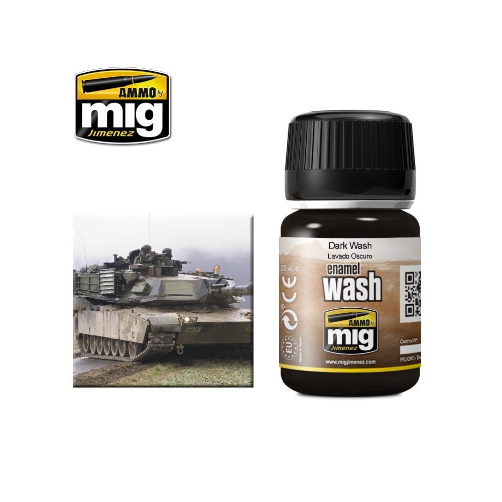 WASH foncé 35ml Mig AMMO - MIG Jimenez A.MIG-1008 - 1