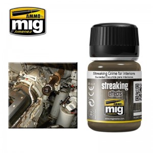 Peinture STREAKING Crasse pour intérieurs 35ml Mig AMMO - MIG Jimenez A.MIG-1200 - 1