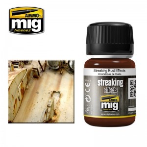 Peinture STREAKING Effets de rouille striés 35ml Mig AMMO - MIG Jimenez A.MIG-1204 - 1