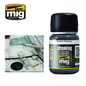 Peinture STREAKING Effets strié Vaisseau spatial 35ml Mig AMMO - MIG Jimenez A.MIG-1209 - 1