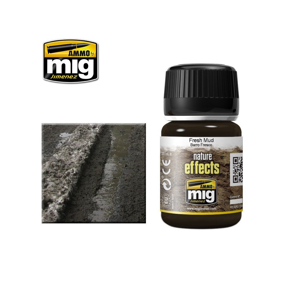 EFFETS NATURE marron foncé boue fraîche 35ml Mig AMMO - MIG Jimenez A.MIG-1402 - 1 EFFETS NATURE marron foncé boue fraîche 35ml Mig AMMO - MIG Jimenez A.MIG-1402 - 1