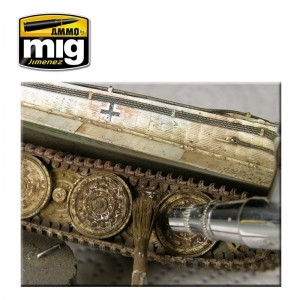EFFETS NATURE marron foncé boue fraîche 35ml Mig AMMO - MIG Jimenez A.MIG-1402 - 2
