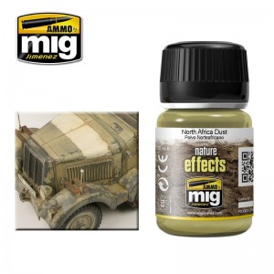 Peinture EFFETS NATURE Beige clair poussière Afrique nord 35ml Mig AMMO - MIG Jimenez A.MIG-1404 - 1