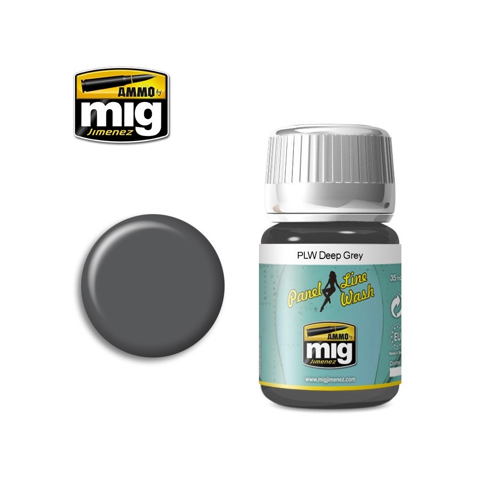 Peinture PLW Gris Foncé 35ml Mig AMMO - MIG Jimenez A.MIG-1602 - 1 Peinture PLW Gris Foncé 35ml Mig AMMO - MIG Jimenez A.MIG-1602 - 1