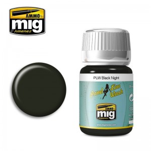 Peinture PLW Nuit Noire 35ml Mig AMMO - MIG Jimenez A.MIG-1611 - 1