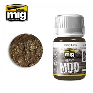 Peinture MUD Boue Terre lourde 35ml Mig AMMO - MIG Jimenez A.MIG-1704 - 1