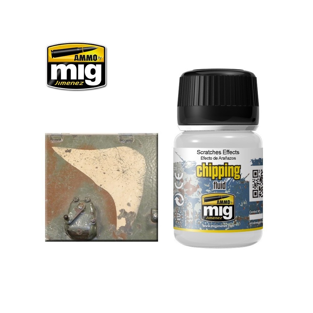 CHIPPING Effets rayures 35ml Mig AMMO - MIG Jimenez A.MIG-2010 - 1 CHIPPING Effets rayures 35ml Mig AMMO - MIG Jimenez A.MIG-2010 - 1