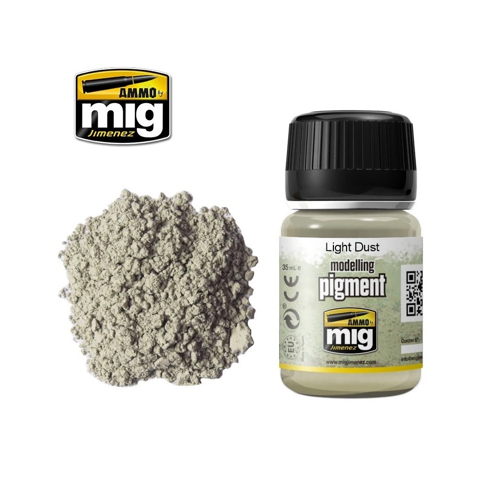 Peinture PIGMENT Poussière Claire 35ml Mig AMMO - MIG Jimenez A.MIG-3002 - 1 Peinture PIGMENT Poussière Claire 35ml Mig AMMO - MIG Jimenez A.MIG-3002 - 1