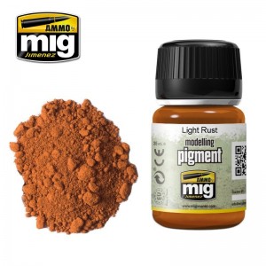 Peinture PIGMENT Rouille claire 35ml Mig AMMO - MIG Jimenez A.MIG-3006 - 1