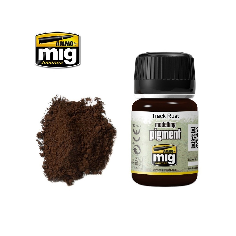 Peinture PIGMENT Rouille chenilles 35ml Mig AMMO - MIG Jimenez A.MIG-3008 - 1