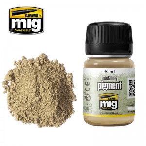 Peinture PIGMENT Sable 35ml Mig AMMO - MIG Jimenez A.MIG-3012 - 1