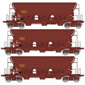 Ree modeles WB841 Set de 3 wagons trémies T8 Tads, SNCF, ep. IV Ree Modeles WB-841 - 6