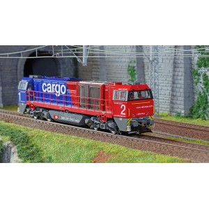 Trix 22881 Locomotive diesel Vossloh G 2000 BB, CFF, digitale sonore Trix Trix_22881 - 3