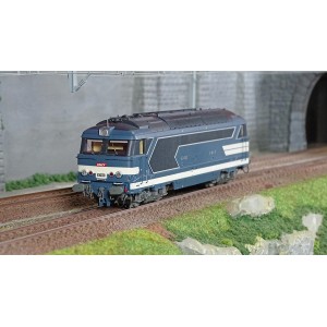 Ree Modeles MB166 Locomotive diesel BB 67414, Livrée Bleue, plaques en relief, SNCF Ree Modeles MB-166 - 1