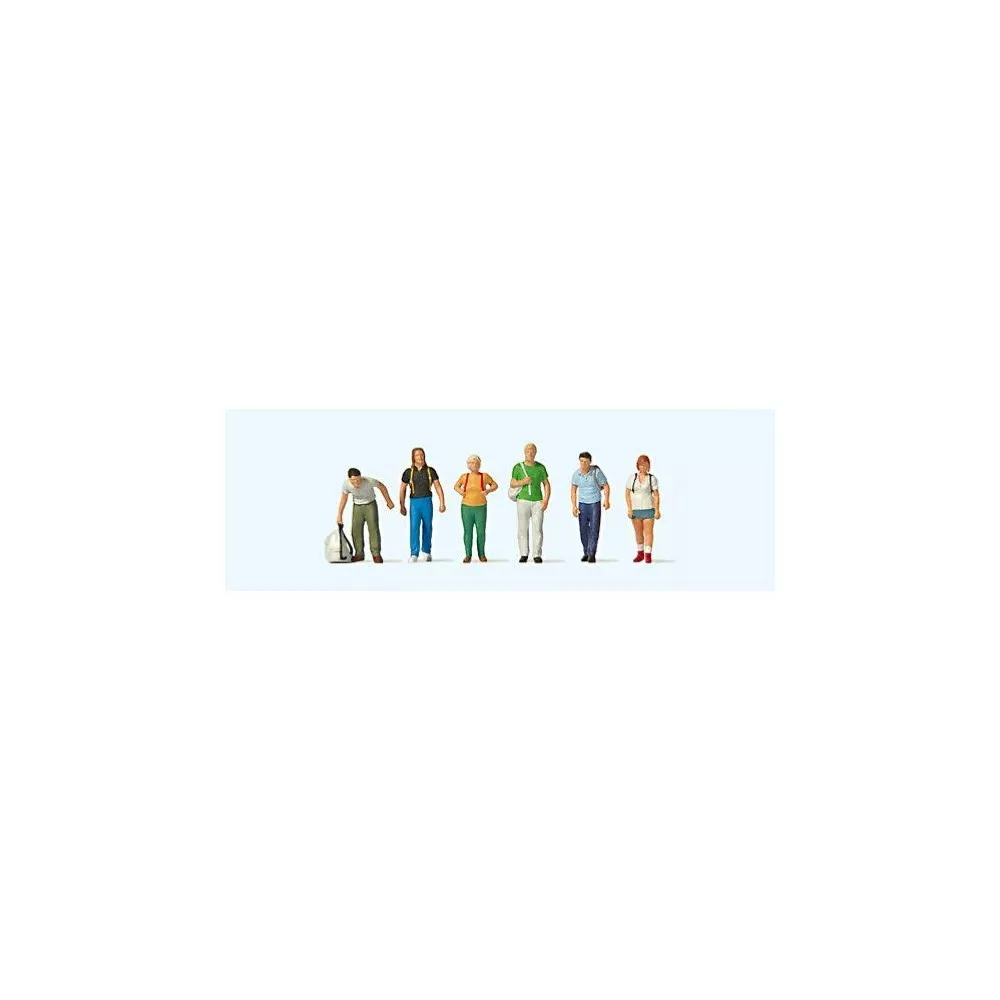 Preiser 10725 Personnages, voyageurs avec sac à dos Preiser Preiser_10725 - 1 Preiser 10725 Personnages, voyageurs avec sac à dos Preiser Preiser_10725 - 1