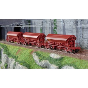 Ree modeles WB841 Set de 3 wagons trémies T8 Tads, SNCF, ep. IV Ree Modeles WB-841 - 5