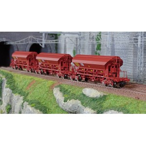 Ree modeles WB847 Set de 3 wagons trémies T8 Tadkks, SNCF, ep. VI Ree Modeles WB-847 - 5