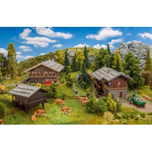 Faller 190139 Maquette, Coffret promotionnel Village alpin Faller Faller_190139 - 1