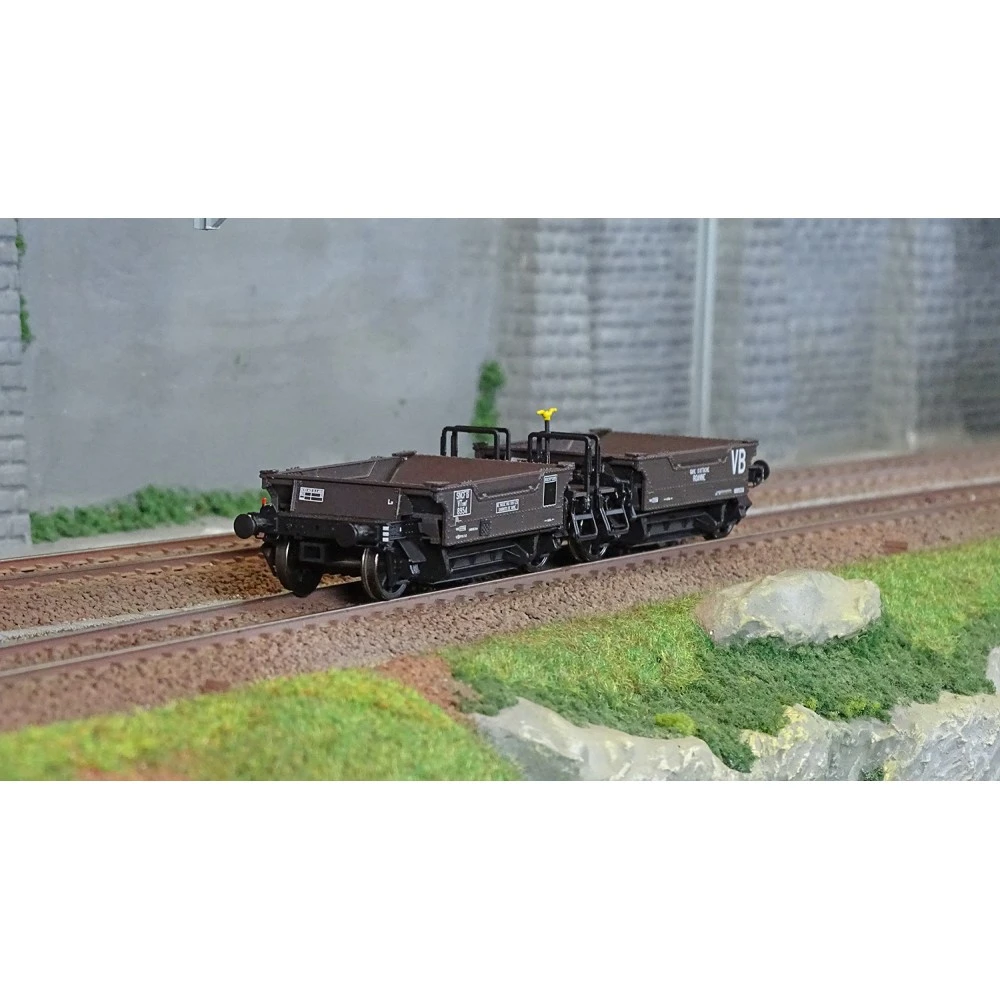 R37 HO43103 Couplage de wagons à ballast, VTswf 8954, SNCF, ep. III Rail 37 - R37 R37_HO43103 - 1 R37 HO43103 Couplage de wagons à ballast, VTswf 8954, SNCF, ep. III Rail 37 - R37 R37_HO43103 - 1