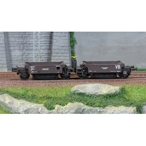 R37 HO43103 Couplage de wagons à ballast, VTswf 8954, SNCF, ep. III Rail 37 - R37 R37_HO43103 - 2