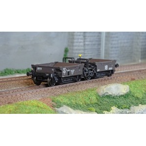 R37 HO43104 Couplage de wagons à ballast, SVwf 252320, SNCF, ep. III Rail 37 - R37 R37_HO43104 - 1