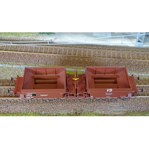 R37 HO43108 Couplage de wagons à ballast, SVwf 964572, SNCF, ep. III Rail 37 - R37 R37_HO43108 - 4