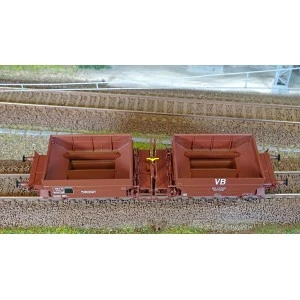 R37 HO43108 Couplage de wagons à ballast, SVwf 964572, SNCF, ep. III Rail 37 - R37 R37_HO43108 - 4