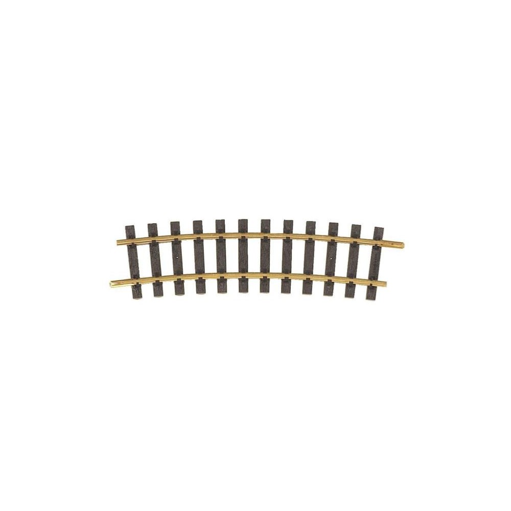 Piko G 35215 Rail courbe, R5, 15°, avec éclisses Piko G Piko_35215 - 1