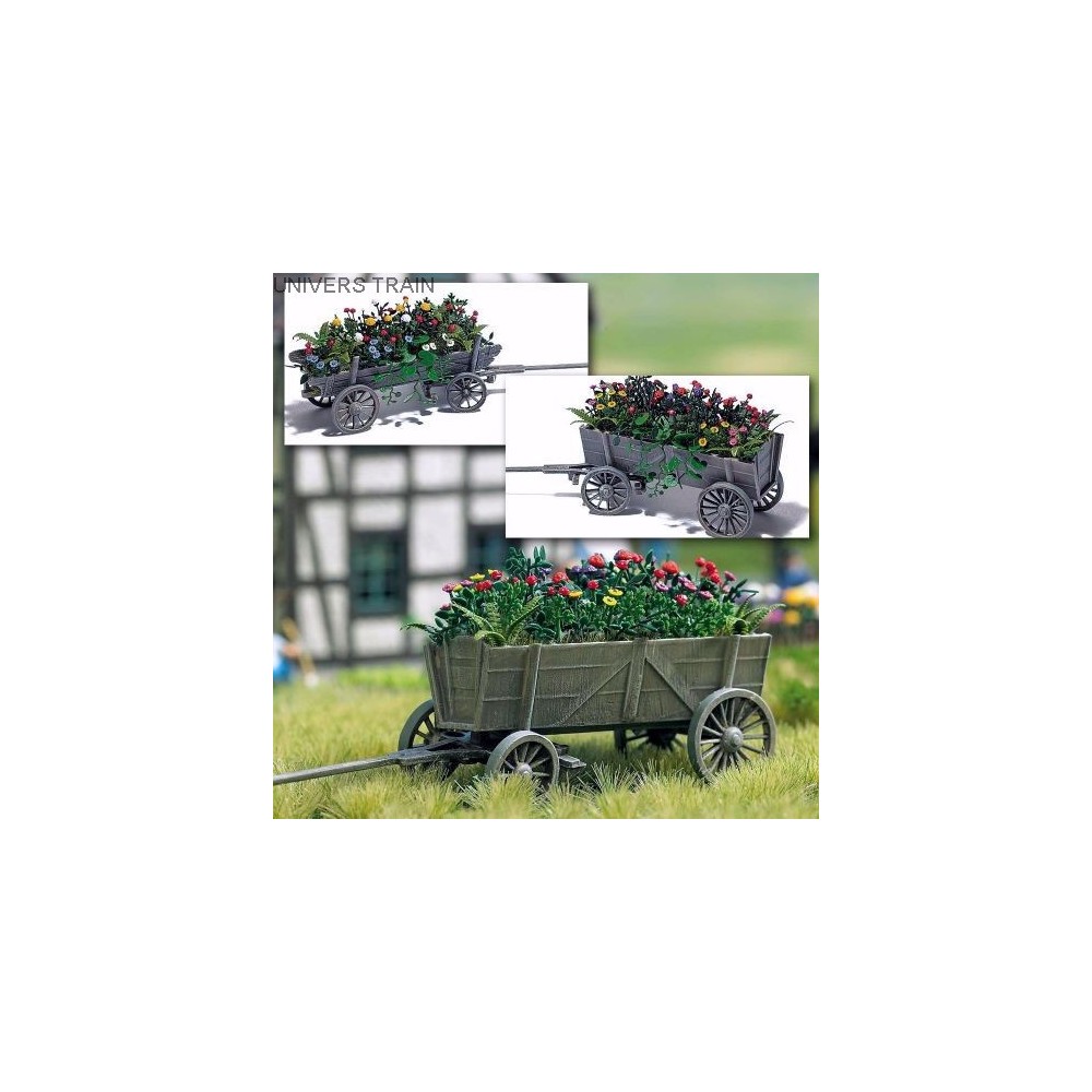 Busch 1228 Charette à bras avec fleurs Busch Busch_1228 - 1 Busch 1228 Charette à bras avec fleurs Busch Busch_1228 - 1