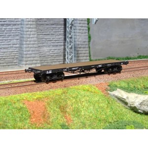 Ree modeles WB 501 Wagon Plat TP, bogies, sans commande de freins, PLM Ree Modeles WB-501 - 1