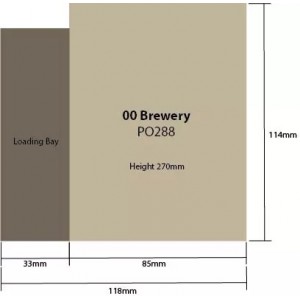 Metcalfe PO288 Maquette, Brasserie Metcalfe MET-PO288 - 2