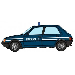 Ree Modeles CB153 Voiture Peugeot 205 GE, Gendarmerie Ree Modeles CB-153 - 2