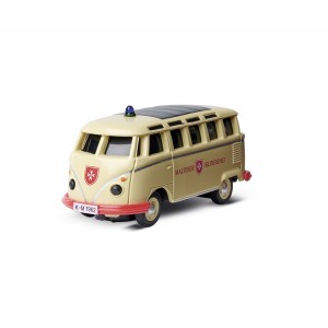 Set de 2 Bus Volkswagen T1 Police et Ambulance 2.4GHz RTR 1/87 Carson  500504152 - 2